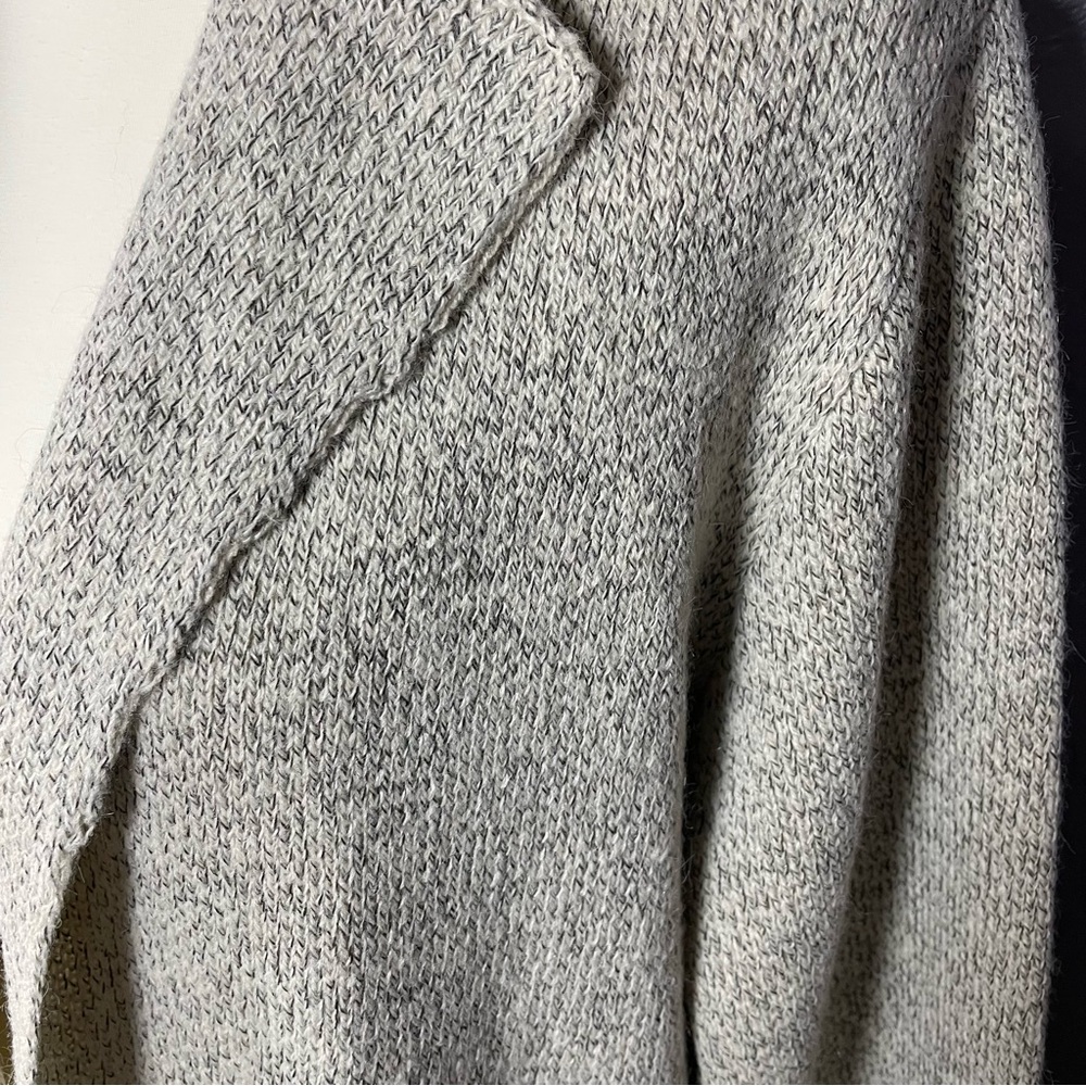 Staccato Women's Size Large Long Knit Open Front Cardigan - Picture 5 of 10